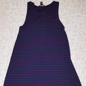 Sleeveless Forever 21 shirt dress size small